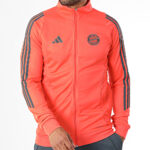 Adidas Bayern Monaco Tuta Completa Arancione Grigio JN7967 allenamento calcio sport uomo