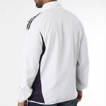 Adidas Manchester United Tuta Completa Bianco Nero Viola JP3108/JP3109 felpa zip pantalone calcio sportiva