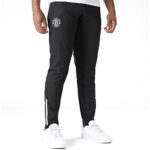 Adidas Manchester United Tuta Completa Bianco Nero Viola JP3108/JP3109 felpa zip pantalone calcio sportiva