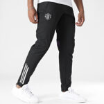 Adidas Manchester United Tuta Completa Bianco Nero Viola JP3108/JP3109 felpa zip pantalone calcio sportiva