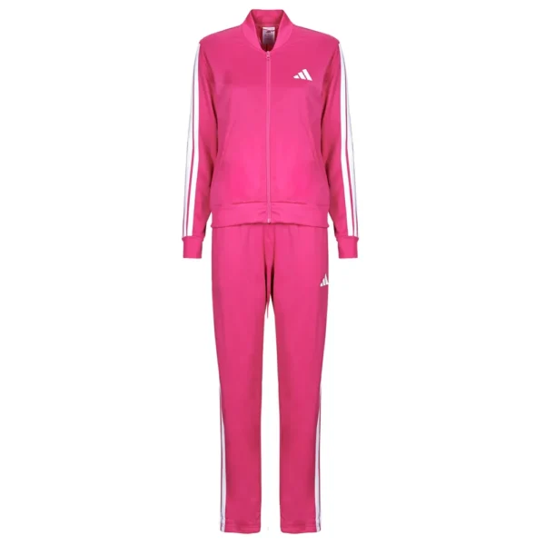Adidas 3 Stripes Essentials Tuta Completa Fuxia Donna JD5436 acetata palestra ginnastica sport danza pallavolo