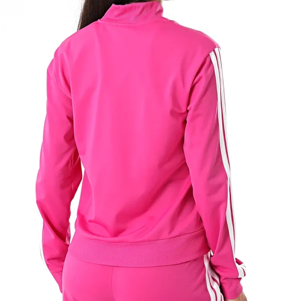 Adidas 3 Stripes Essentials Tuta Completa Fuxia Donna JD5436 acetata palestra ginnastica sport danza pallavolo