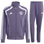 Adidas Manchester United Tuta Completa Viola Uomo