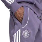 Adidas Manchester United Tuta Completa Viola Uomo - immagine 4