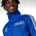 Adidas Italia Beckenbauer Tuta Completa Blu Uomo IU2122/IU2121 nazionale calcio italia squadra