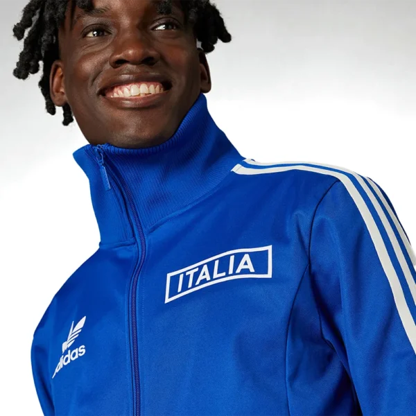 Adidas Italia Beckenbauer Tuta Completa Blu Uomo IU2122/IU2121 nazionale calcio italia squadra