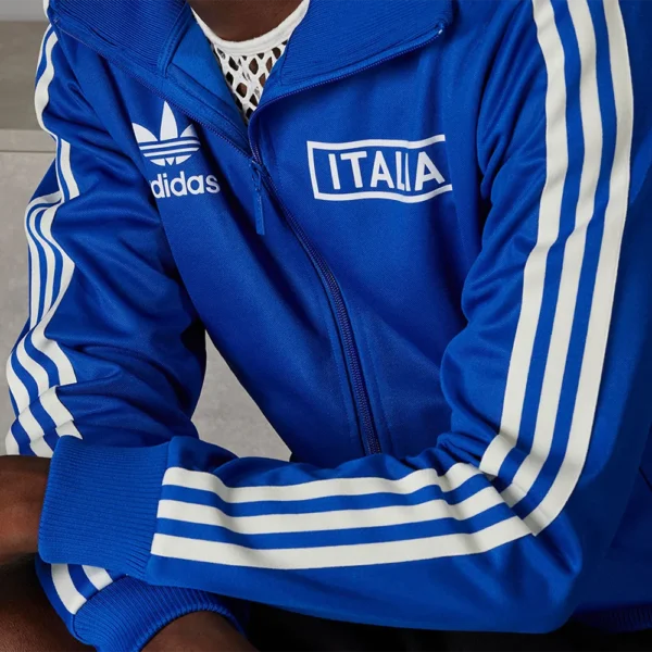 Adidas Italia Beckenbauer Tuta Completa Blu Uomo IU2122/IU2121 nazionale calcio italia squadra