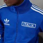 Adidas Italia Beckenbauer Tuta Completa Blu Uomo IU2122/IU2121 nazionale calcio italia squadra