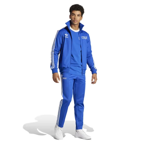 Adidas Italia Beckenbauer Tuta Completa Blu Uomo IU2122/IU2121 nazionale calcio italia squadra