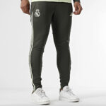 Adidas Real Madrid Tuta Completa Grigio Verde Lime JP4013 felpa pantalone calcio