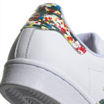 Adidas SUPERSTAR Bianco Multicolor Uomo FX5540 scarpe sportive ginnastica palestra