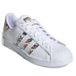 Adidas SUPERSTAR Bianco Multicolor Uomo FX5540 scarpe sportive ginnastica palestra