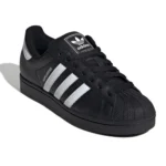 ADIDAS SUPERSTAR II Bianco Nero Uomo IH8659 scarpe nuove palestra ginnastica sport