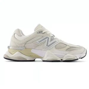 New Balance 9060 Ghiaccio Beige Unisex Donna Uomo U9060WHT scarpe comode scamosciato