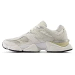 New Balance 9060 Ghiaccio Beige Unisex Donna Uomo U9060WHT scarpe comode scamosciato