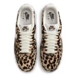 Nike Air Force 1 07 Brown Leopard Donna IB7695 200 scarpe scuola casual