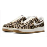 Nike Air Force 1 07 Brown Leopard Donna IB7695 200 scarpe scuola casual