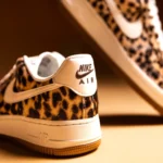Nike Air Force 1 07 Brown Leopard Donna IB7695 200 scarpe scuola casual