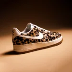 Nike Air Force 1 07 Brown Leopard Donna IB7695 200 scarpe scuola casual