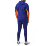 Nike Olanda Tuta Completa Blu Arancione Cappuccio Uomo FJ2353-455