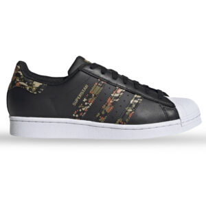 Adidas SUPERSTAR Nero Camo Uomo FX5539 scarpe sportive palestra ginnastica sportive