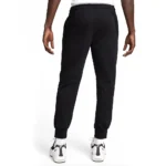 Nike Tuta Completa Club Ft Cappuccio Bianco Nero Uomo - immagine 8