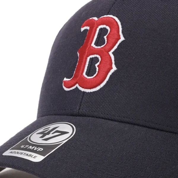47 cappellino Boston Red Sox B-MVP02WBV-NYM BLU - 2 47 Brand Cappellino MVP Boston Red Sox Blu Navy B-MVP02WBV-NYM