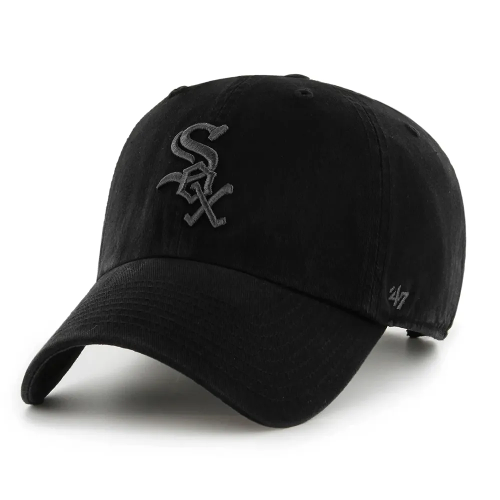 47 cappellino Chicago white sox B-RGW06GWS-BKG nero - 1 47 Brand Cappellino MVP Chicago White Sox Nero - immagine 1