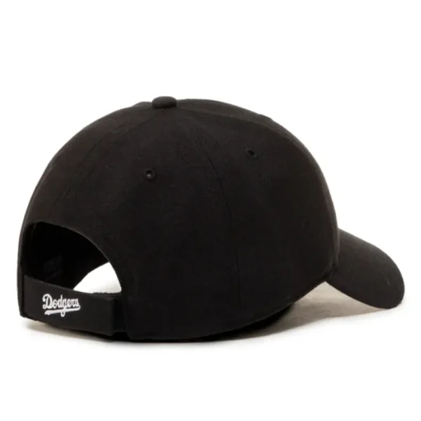 47 cappellino Los Angeles Dodgers B-MVP12WBW-BKJ nero bianco - 2 47 Brand Cappellino MVP Los Angeles Dodgers Nero Bianco B-MVP12WBV-BKJ