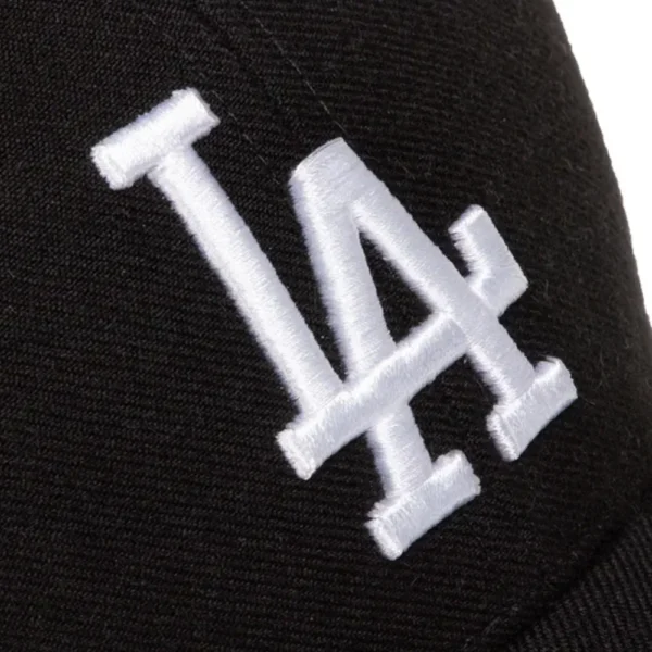 47 cappellino Los Angeles Dodgers B-MVP12WBW-BKJ nero bianco - 5 47 Brand Cappellino MVP Los Angeles Dodgers Nero Bianco B-MVP12WBV-BKJ