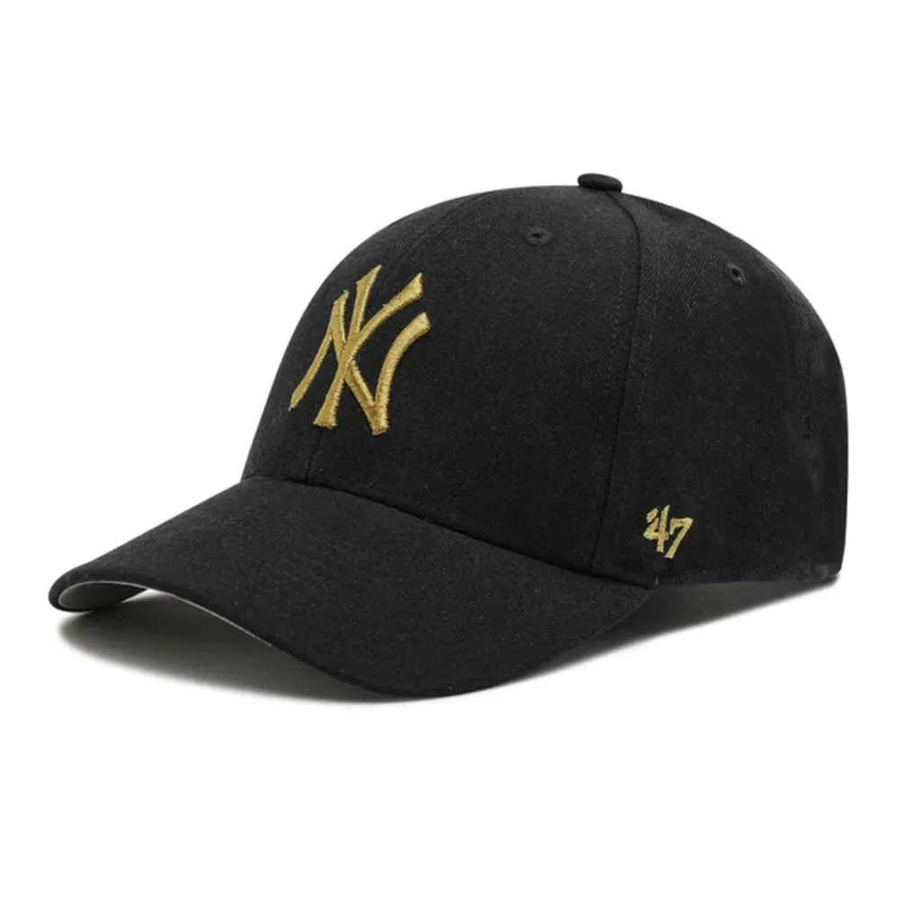47 cappellino New York Yankees B-MTLCS17WBP-BK NERO ORO - 1 47 Brand Cappellino MVP New York Yankees Nero Oro - immagine 1