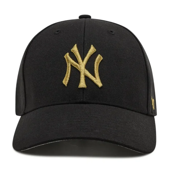 47 cappellino New York Yankees B-MTLCS17WBP-BK NERO ORO - 2 47 Brand Cappellino MVP New York Yankees Nero Oro - immagine 2