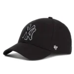 47 Brand Cappellino MVP New York Yankees Nero Bianco B-MVPSP17WBP-BKC