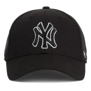47 Brand Cappellino MVP New York Yankees Nero Bianco B-MVPSP17WBP-BKC