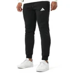 Adidas Tuta Completa French Terry Nero Bianco Uomo Felpata Cappuccio KB5264