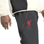Adidas Liverpool Tuta Completa Beige Nero Microfibra - immagine 3