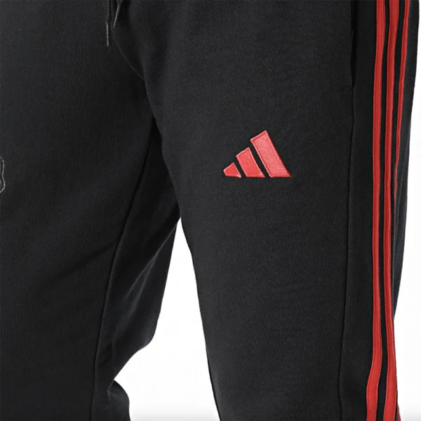Adidas Manchester United Tuta Completa Rosso Nero Cotone IT4163-IT4179 - 7 Adidas Manchester United Tuta Completa Rosso Nero Uomo IT4163/IT4179