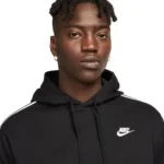 Nike Tuta Completa Club GX Cappuccio Nero Felpata Uomo FB7296-010 sport palestra ginnastica