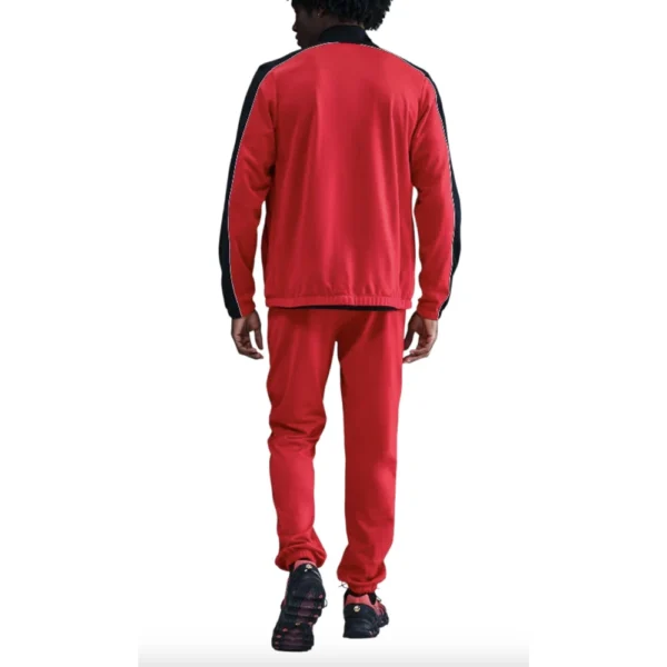 Nike Tuta Completa Poly-Knit Rosso Uomo Acetato HV1444-657