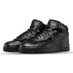 Scarpe Uomo Nike X Comme des Garçons Air Force 1 Mid Black Nero DC3601 001