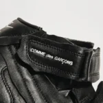 Scarpe Uomo Nike X Comme des Garçons Air Force 1 Mid Black Nero DC3601 001
