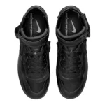 Scarpe Uomo Nike X Comme des Garçons Air Force 1 Mid Black Nero DC3601 001